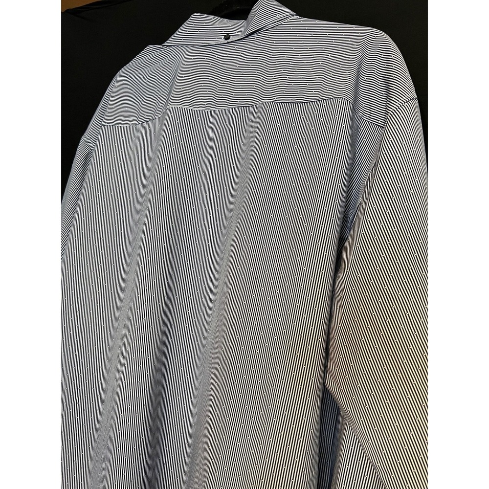 Men's Consruct 4-Way Flex Moisture Wicking Wrinkle Free Button Down Dress‎ Shirt - Picture 3 of 7